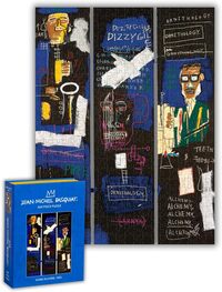 Picture of BASQUIAT HORN PLAYERS 500 PIECE BOOK PUZZLE