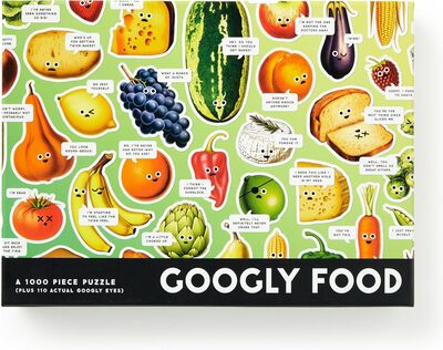Picture of Googly Food 1000 Piece Puzzle