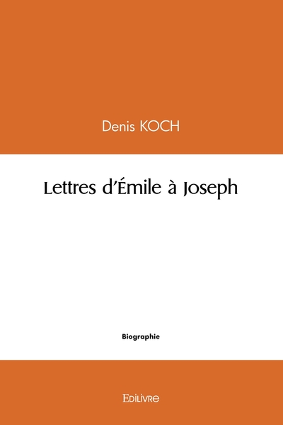 Picture of Lettres d'Émile à Joseph