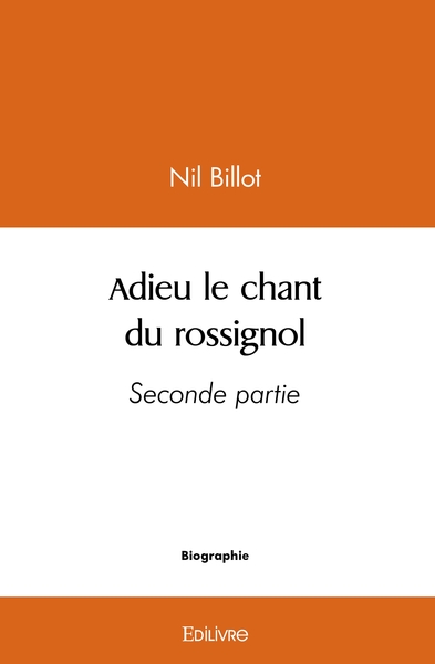Picture of Adieu le chant du rossignol