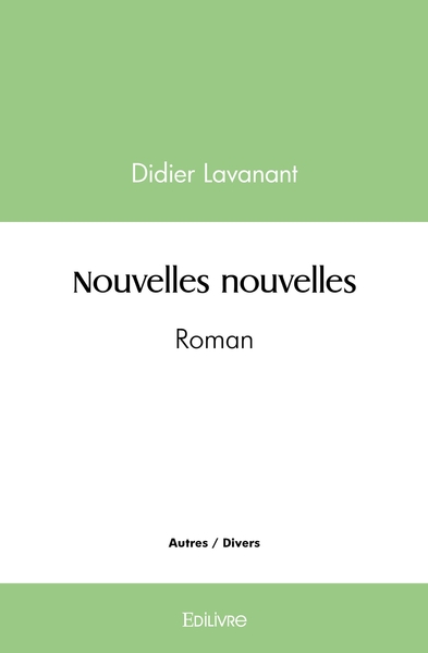 Picture of Nouvelles nouvelles