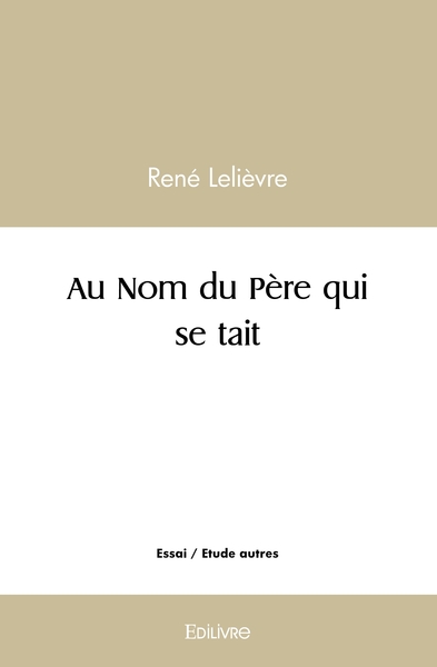 Picture of Au Nom du Père qui se tait