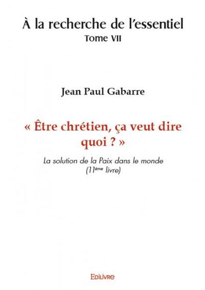 Image de à la recherche de l'essentiel