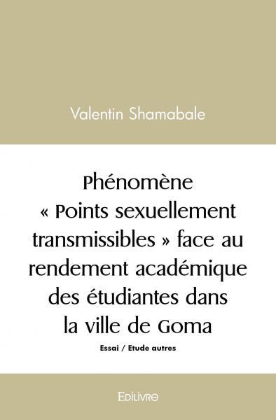 Picture of Phénomène « points sexuellement transmissibles » face au rendement académique des étudiantes dans la ville de goma