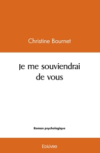 Picture of Je me souviendrai de vous
