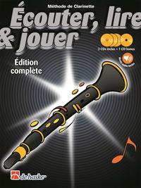 Picture of ECOUTER, LIRE & JOUER EDITION COMPLETE CLARINETTE -  RECUEIL AVEC 4 CD'S ET ACCES AUDIO EN LIGNE