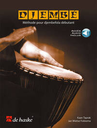 Picture of KAAN TAPRAK : DJEMBE (F) - METHODE DE DJEMBE DEBUTANT - RECUEIL + ENREGISTREMENT(S) EN LIGNE