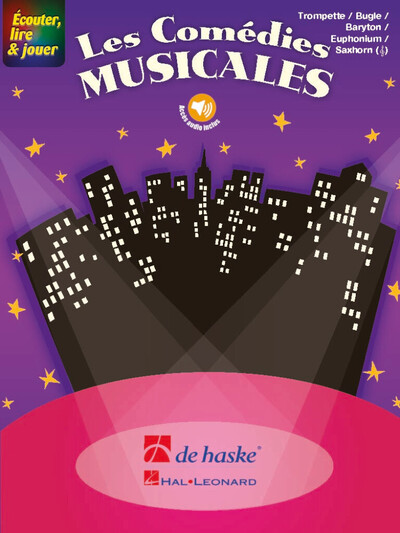 Image de ECOUTER, LIRE & JOUER - LES COMEDIES MUSICALES - TROMPETTE, BUGLE EN SIB - RECUEIL + ENREGISTREMENT(