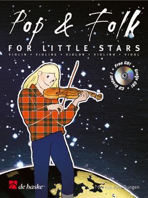 Image de JOS VAN DEN DUNGEN : POP & FOLK FOR LITTLE STARS -  VIOLON - RECUEIL + CD