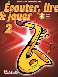 Picture of JEAN CASTELAIN : ECOUTER, LIRE & JOUER 2 - SAXOPHONE ALTO - RECUEIL + ENREGISTREMENT(S) EN LIGNE