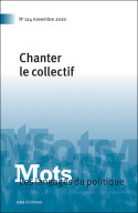Picture of Mots. Les langages du politique, n° 124/2020
