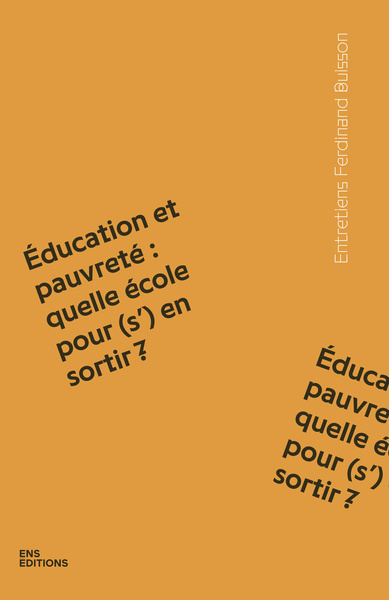 Picture of EDUCATION ET PAUVRETE : QUELLE ECOLE POUR (S) EN SORTIR ?