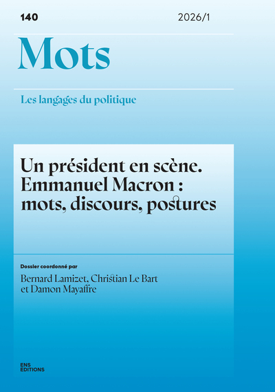 Picture of Mots. Les langages du politique, n°140/2026