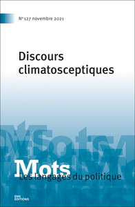 Image de Mots. Les langages du politique, n° 127/2021