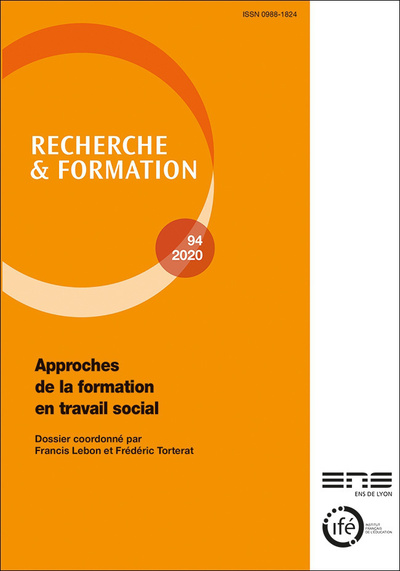 Picture of Recherche et formation, n° 94/2020