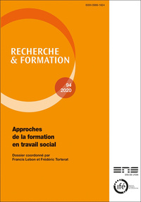 Picture of Recherche et formation, n° 94/2020