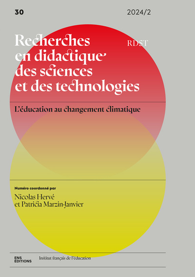 Image de RDST, NO30/2024. L'EDUCATION AU CHANGEMENT CLIMATIQUE