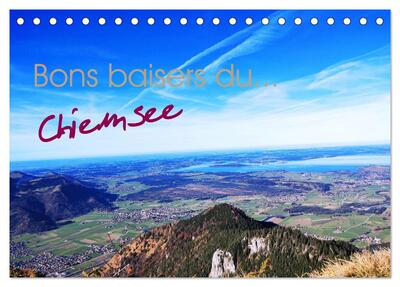 Image de Bons baisers du Chiemsee (Calendrier de bureau 2027 DIN A5 vertical), CALVENDO calendrier mensuel