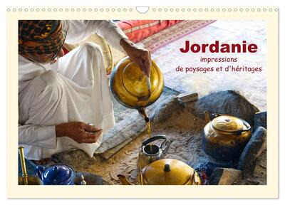 Image de Jordanie - impressions de paysages et d'héritages (Calendrier mural 2027 DIN A3 vertical), CALVENDO calendrier mensuel