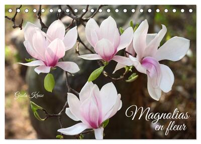 Image de Magnolias en fleur (Calendrier de bureau 2027 DIN A5 vertical), CALVENDO calendrier mensuel