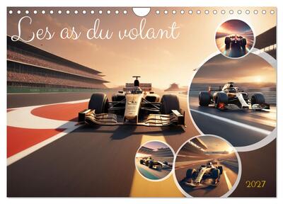 Picture of Les as du volant (Calendrier mural 2027 DIN A4 vertical), CALVENDO calendrier mensuel