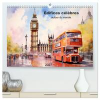 Image de Édifices célèbres, autour du monde (Calendrier mural haut de gamme 2027 DIN A2 vertical), CALVENDO calendrier mensuel