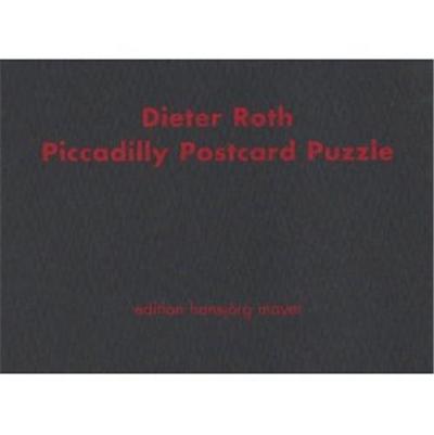 Picture of Dieter Roth Piccadilly Postcard Puzzle /anglais