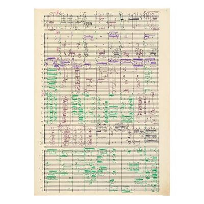 Image de PIERRE BOULEZ : TOMBEAU - SOPRANO & ORCHESTRE (FACSIMILE)