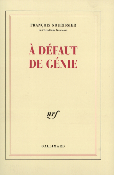 Image de À défaut de génie