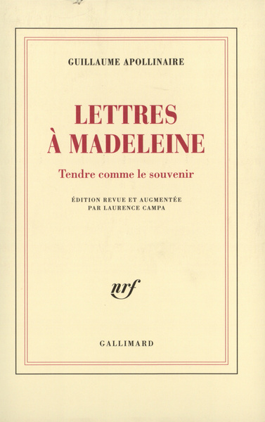 Image de Lettres à Madeleine/Tendre comme le souvenir