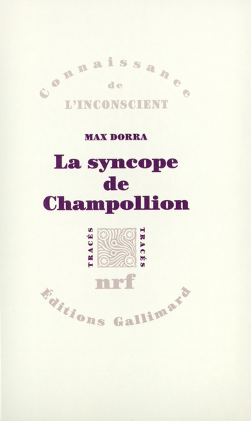 Image de La Syncope de Champollion