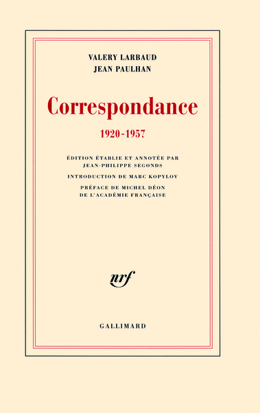 Picture of Correspondance