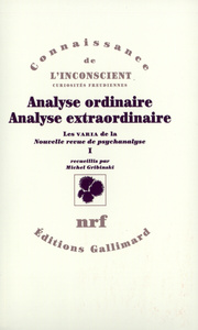 Image de Analyse ordinaire, Analyse extraordinaire