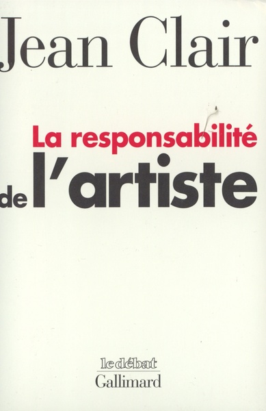 Image de La Responsabilité de l'artiste