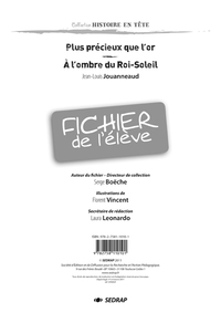 Image de PLUS PRECIEUX QUE L'OR - FICHIER