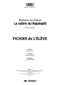 Image de COLERE DU PAPATOPITI - FICHIER
