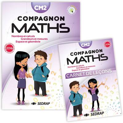 Image de COMPAGNON MATHS CM2 MANUEL EDT 2017