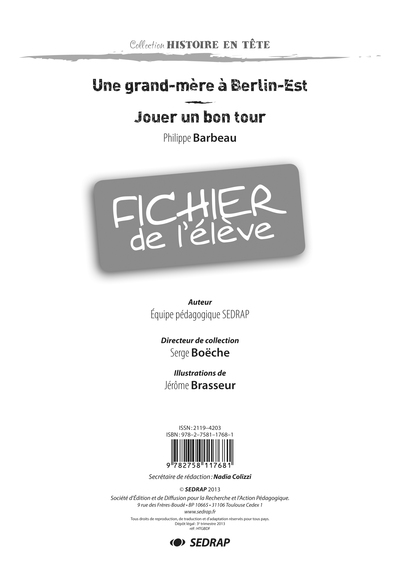 Picture of GRAND-MERE A BERLIN-EST - FICHIER