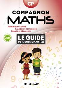 Image de COMPAGNON MATHS CP - GUIDE ENSEIGNANT - EDITION 2016