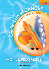 Picture of MOI JE PROGRESSE CM1 - CAHIER DE VACANCES