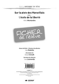 Image de SUR LA PISTE DES MARSEILLAIS - FICHIER