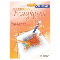 Image de COLORIAGES MAGIQUES GEOGRAPHIE CM1/CM2