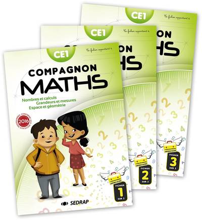 Image de COMPAGNON MATHS CE1 - LOT 20 FICHIERS + VERSION NUMERIQUE INTERACTIVE