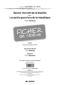Image de SAUVER MON AMI DE LA BASTILLE - FICHIER