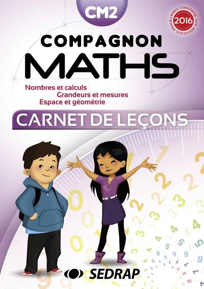 Image de COMPAGNON MATHS - CARNET DE LECON - CM2