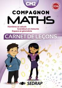 Image de COMPAGNON MATHS - CARNET DE LECON - CM2