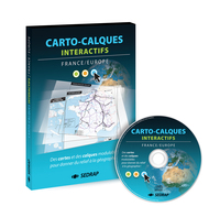 Image de CARTO CALQUES - CD INTERACTIF FRANCE EUROPE + GUIDE