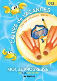 Picture of MOI JE PROGRESSE CE2 - CAHIER DE VACANCES