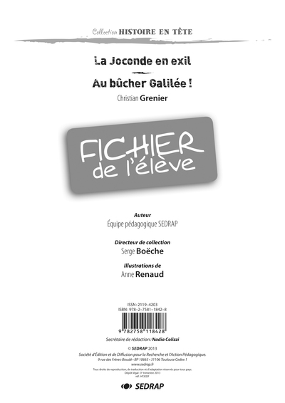 Picture of JOCONDE EN EXIL - FICHIER