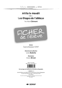 Image de ATTILA LE MAUDIT - FICHIER PEDAGOGIQUE